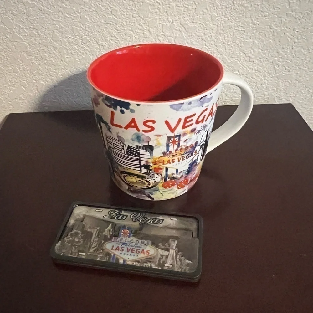 NWT Las Vegas Mug and Magnet